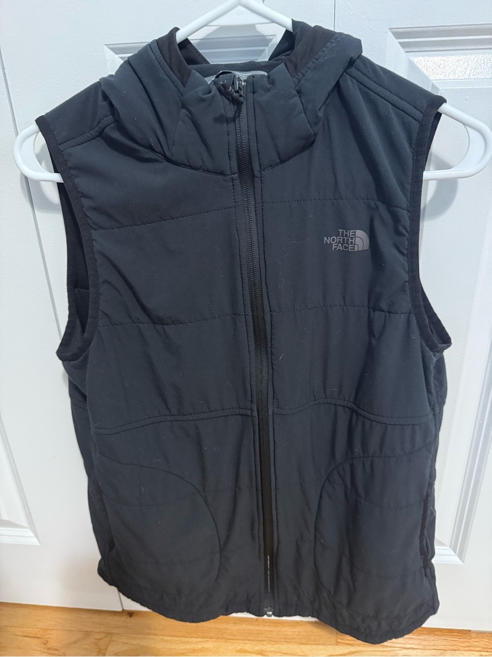 The North Face Black Hooded Women's Vest